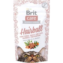 Al-Kar Ticaret Brit Care Functioanl Snack, Tüy Yumağı Engellemek Için, Tahılsız, Fonksiyonel Kedi Ödülü, 50 G
