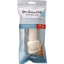 Al-Kar Ticaret Dr.sacchi Premium Sığır Etli Sığır Derisi Genişletilmiş Düğüm Kemik Tahılsız Köpek Ödülü 7-8“ 130-140 gr 1'li