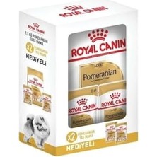 Al-Kar Ticaret Canin Pomeranian Yetişkin Köpek Maması 1,5 kg 2 Adet Yaş Mama Hediyeli