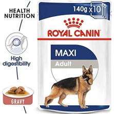 Al-Kar Ticaret Canin Maxi Adult Gravy Yetişkin Köpek Yaş Maması 140 gr x 10 Adet
