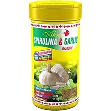 Al-Kar Ticaret Ahm Spirulina Garlic Sarımsaklı 100 ml Balık Yemi