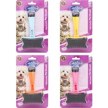 Al-Kar Ticaret Cat/doglife Plastik Uçlu Basmalı Tarak
