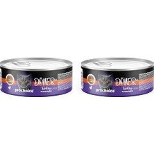 Al-Kar Ticaret Prochoice Döner Turkey, Sos Içinde Hindi Etli Tam & Dengeli Yetişkin Kedi Maması 70 gr x 12 Adet (2 Paketi)