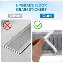 Mabelme Mutfak Lavabo Duşakabin Küvet Süzgeci Saç Toplayıcı Banyo Gider Tıkanma Önleyici Elek Kesilebilir Pvc File, Herhangi Bir Uzunlukta Kendin Yap Kullan At Duş Tahliyesi Kapak Süzgeci 4 Metre