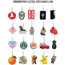 Bymeyla 20 Adet En Güzel ve En Eğlenceli Oto Kokuları ve Araba Aksesuarları