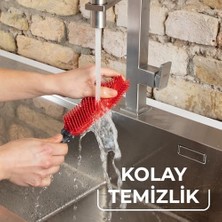 Al-Kar Ticaret Vileda Pet Pro Elektrostatik Tüy Toplayıcı Fırça, Dar Alanlar Için Ideal, Yıkanabilir, Uzun Ömürlü