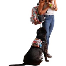 Al-Kar Ticaret Köpek Sırt Çantası – 2’si 1 Arada Göğüs Tasması Fonksiyonlu, Su Geçirmez, Ayarlanabilir, Küçük & Büyük Irklar Için,travel, Çantalı Göğüs Tasmas, Small