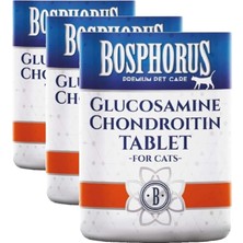 Al-Kar Ticaret Bosphorus Kediler Için Glukozamin Kondroitin Tablet (3 Paketi)