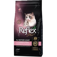 Al-Kar Ticaret Reflex Plus Anne&bebek Kuzulu ve Pirinçli Kedi Maması 1.5 kg