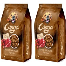 Al-Kar Ticaret Cango Yetişkin Köpek Maması, Biftekli Et Aromalı, 19% Protein 9% Yağ, 10 Kg, 2 Adet