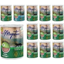 Al-Kar Ticaret Mystic Yetişkin Kedi Kuzulu Pate 400 gr x 12 Adet