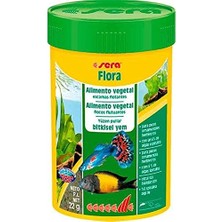 Al-Kar Ticaret Sera Flora Bitkisel Balık Yemi 100 ml 22 gr