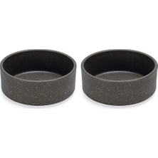 Al-Kar Ticaret Dbl Köpek Mama Su Kabı, Bambu,, 12CM, 300ML (2 Paketi)