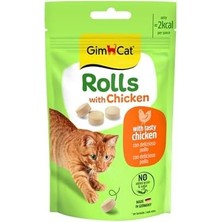 Al-Kar Ticaret Gimcat Rolls With Chicken (Tavuklu) Kedi Ödül Tableti 50 gr