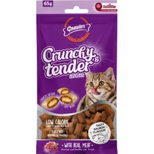 Al-Kar Ticaret Gnawlers Crunchy Somonlu Prebiotik Destekli Kedi Ödül Maması 65GR