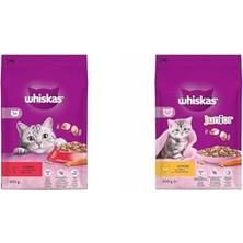 Al-Kar Ticaret Whiskas Sığır Etli/havuçlu Kedi Maması 300 G ve Whiskas Yavru Tavuklu Kuru Mama 300 G