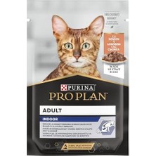 Al-Kar Ticaret Pro Plan Yetişkin Kedileri Için Tam Yaş Kedi Maması Sos Içerisinde Somonlu 85 Gr.