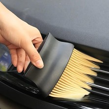 Al-Kar Ticaret Araba Detay Temizlik Fırçası | Yumuşak Kıllı Oto Iç Temizlik Fırçası | Gösterge Paneli, Klima Menfezi, Deri, Bilgisayar ve Hassas Yüzeyler Için Çizmez Detaylandırma Fırçası