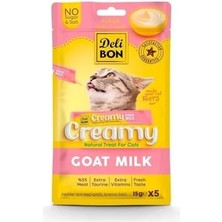 Al-Kar Ticaret Delibon Creamy Ödül Maması Keçi Sütlü 15GR 5li Paket