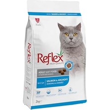 Al-Kar Ticaret Reflex Somonlu ve Hamsili Yetişkin Kedi Maması 2 kg
