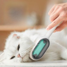 Al-Kar Ticaret Evcil Hayvanlar Için Tüy Tarama Tarağı Çift Taraflı Pet Fırçası Nemli