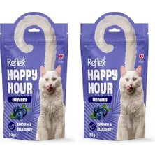 Al-Kar Ticaret Reflex Happy Hour Üriner Sistem Destekleyici Kedi Ödül Mamasi 60 gr 2li Paket