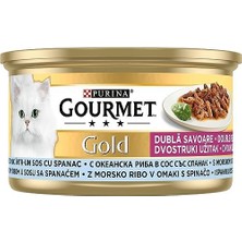 Al-Kar Ticaret Çifte Lezzet Okyanus Balığı & Sebzeli Yaş Kedi Maması (24 x 85 Gr)