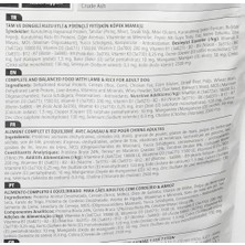Al-Kar Ticaret Reflex Kuzu Etli & Pirinçli Yetişkin Köpek Maması 3 kg (2 Paketi)