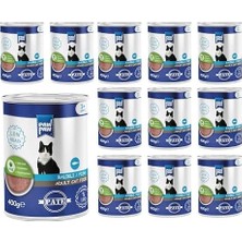 Al-Kar Ticaret Pawpaw Yetişkin Kedi Balıklı Pate 400 gr x 12 Adet