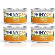 Al-Kar Ticaret Gimcat Kedi Yaş Maması Shinycat (Sos Içinde) Tavuk 70 gr x 4 Adet