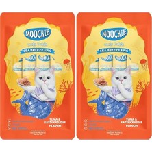 Al-Kar Ticaret Moochie Sıvı Kedi Ödülü Ton-Katsuobushi 5X15 gr 2li Paket