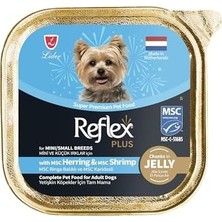 Al-Kar Ticaret Reflex Plus Chunks In Jelly Ringa Balıklı ve Karidesli Mini ve Küçük Irklar Yetişkin Köpek Maması 85 gr