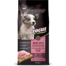 Al-Kar Ticaret Crocus Kuzu Etli Pirinçli Yavru Köpek Maması 15 Kg, 855-003