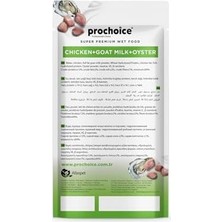 Al-Kar Ticaret Prochoice Creamy Kediler Için Tavuklu, Keçi Sütlü ve Istridyeli Sıvı Ödül Maması 4X15 gr (2 Paketi)