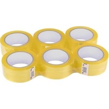 Mabelme Luxbants 100 Metre 6 Adet Şeffaf Koli Bandı 45X100M