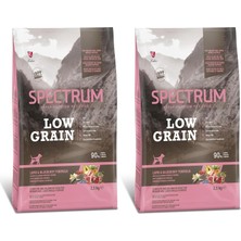 Al-Kar Ticaret Low Grain Kuzu ve Yaban Mersinli Orta ve Büyük Irk Yavru Köpek Maması 2,5 kg (2 Paketi)