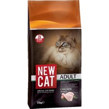 Al-Kar Ticaret New Cat Tavuklu Yetişkin Kedi Maması 15 kg