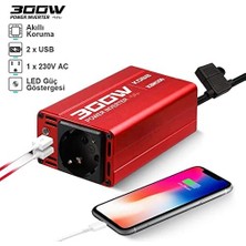 Al-Kar Ticaret KBN300 12V/220V 300WATT Modifiye Sinüs Dönüştürücü Invertör