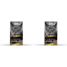 Al-Kar Ticaret Prochoice Kedi Kumu, Aktif Karbon Bentonit,10 Lt (2 Paketi)