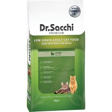 Al-Kar Ticaret Dr.sacchi Düşük Tahıllı Kuzu Etli Yetişkin Kedi Maması 10 kg