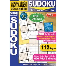 Maxi Yayıncılık Maxi Sudoku Bulmaca 31