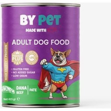 Al-Kar Ticaret Bypet Dana Eti Aromalı Komple Yetişkin Köpek Maması 400 gr x 12 Adet