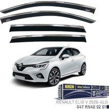 Al-Kar Ticaret Nıken Kromlu Cam Rüzgarliği Renault Clio V 2020-4LÜ Nkn 047 RN40 02 01