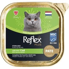 Al-Kar Ticaret Reflex Plus Pate Balıklı Kısır Kedi Konservesi 85 gr