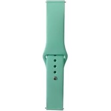 Mabelme (5059) Bihai Band Serisi 20MM Klasik Kordon Silikon Strap Kayış-Bihai Galaxy 42MM ile Uyumlu