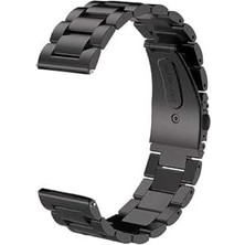 Mabelme Gear S3 (22MM) Ile Uyumlu Krd, 04 Metal Kordon,