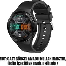 Mabelme Gear S3 Frontier Için Kordon, Silicone Rapidbands Siyah