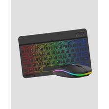 Sepetink Aydınlatmalı Türkçe Q Rgb Klavye Sessiz ve Dayanıklı Tuş Takımı