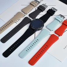 Mabelme Gt3 Pro ile Uyumlu 46 mm Frontier Kayış Kordon, Siyah