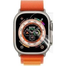 Mabelme - Ultra 1/2/3 49MM ile Uyumlu Full Ekran Saat Koruyucu Narr Tpu